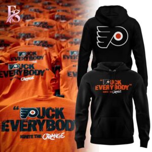 Stylish fashion product featuring modern design details and premium quality craftsmanship Philadelphia Flyers Puck Everybody Hoodie 2