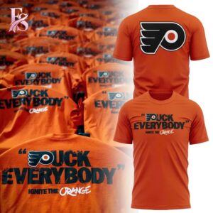 Stylish fashion product featuring modern design details and premium quality craftsmanship Philadelphia Flyers Puck Everybody Hoodie 4