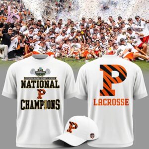 Stylish Princeton Tigers 2026 NCAA Men s Lacrosse National Champions T Shirt 1 with a modern look and comfortable everyday appeal.