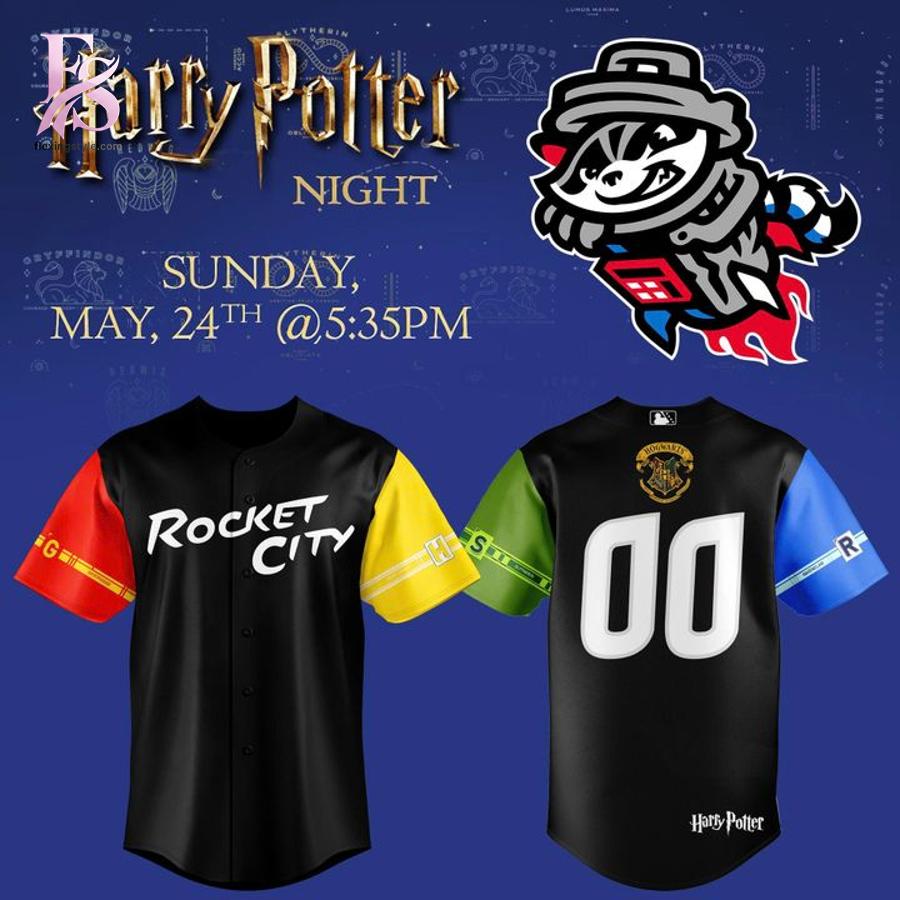 Stylish Rocket City Trash Panda 2026 Harry Potter Night Jersey 1 designed for everyday comfort and casual fashion.