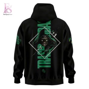 Stylish display of Rocket City Trash Panda x Avengers Doomsday Hoodie 2026 3 with clean details and trendy look.