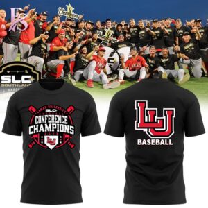 Trendy fashion product featuring premium fabric and contemporary streetwear style SLC Baseball Lamar University 2026 Conference Champions Shirt 1