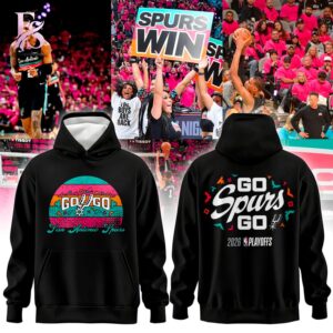 Stylish fashion apparel with modern casual design and comfortable everyday fit San Antonio Spurs Go Spurs Go Shirt 2
