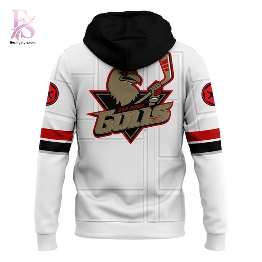 Stylish San Diego Gulls x 2026 Star Wars Night Hoodie 3 designed for everyday comfort and casual fashion.