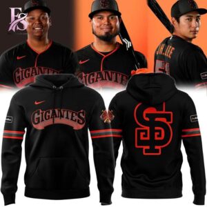 Stylish display of San Francisco Giants 2026 Latin Culture Hoodie 1 with clean details and trendy look.