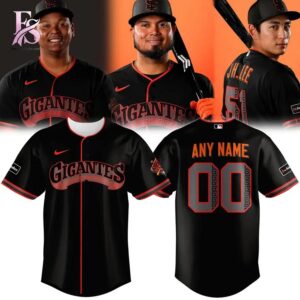 Stylish display of San Francisco Giants 2026 Latin Culture Jersey 1 with clean details and trendy look.