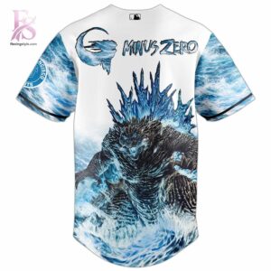 Stylish San Francisco Giants Minus Zero The Great Blue Kaiju Baseball Jersey 3 product with smooth finish and modern casual look.