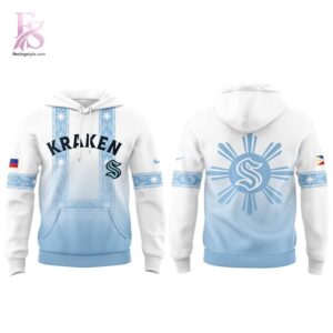 Stylish Seattle Kraken Filipino Heritage Night 2026 Hoodie 2 designed for everyday comfort and casual fashion.