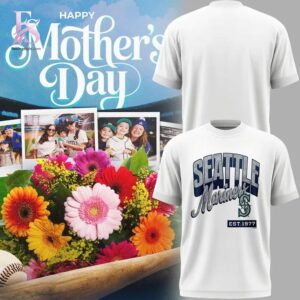 Stylish Seattle Mariners est 1977 T Shirt 1 product with smooth finish and modern casual look.