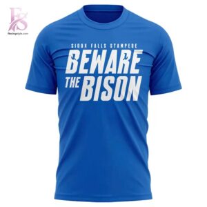 Stylish display of Sioux Falls Stampede 2026 Clark Cup Final T shirt 2 with clean details and trendy look.
