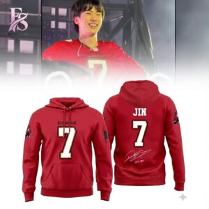 Stylish fashion product featuring modern design details and premium quality craftsmanship Tampa Bay Buccaneers Jin Hoodie 1