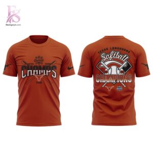 Stylish display of Texas Longhorns 2026 SEC Softball Tournament Champions Locker Room Shirt 2 with clean details and trendy look.