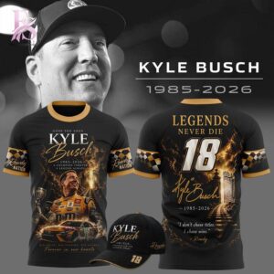 Trendy fashion product featuring premium fabric and contemporary streetwear style Thank For The Memories Kyle Busch Shirt 1
