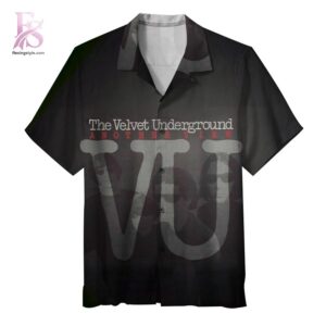 Contemporary fashion apparel in The Velvet Underground Another View Hawaiian Shirt 1 designed for effortless everyday outfits