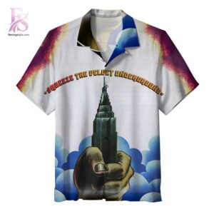 Casual Hawaiian shirt featuring colorful island inspired artwork and short sleeves The Velvet Underground Squeeze Hawaiian Shirt 1