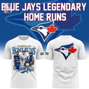 Stylish Toronto Blue Jays Legendary Home Runs T shirt 1 designed for everyday comfort and casual fashion.