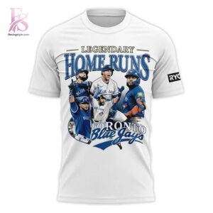 Stylish Toronto Blue Jays Legendary Home Runs T shirt 2 designed for everyday comfort and casual fashion.