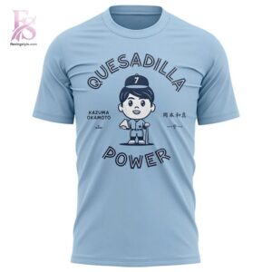 Stylish Toronto Blue Jays Quesadilla Power T shirt 2 designed for everyday comfort and casual fashion.