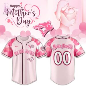 Stylish display of Toronto Blue Jays Sepcial Mother s Day Baseball Jersey 1 with clean details and trendy look.