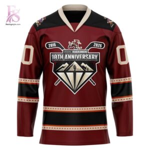 Stylish Tucson Roadrunners 10th Anniversary Hockey Jersey 2 designed for everyday comfort and casual fashion.