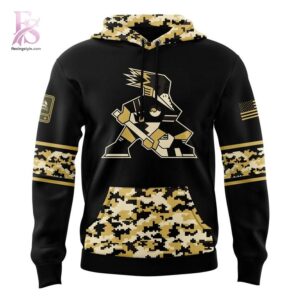 Stylish display of Tucson Roadrunners 2026 Salute to Service Night Hoodie 2 with clean details and trendy look.
