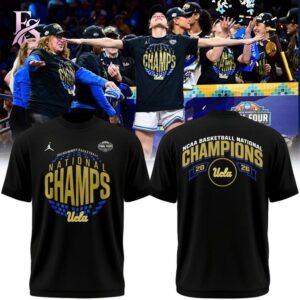 Contemporary fashion apparel in UCLA Bruins 2026 NCAA Women s Basketball National Champs Shirt 1 designed for effortless everyday outfits