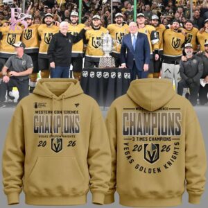 Stylish Vegas Golden Knights WESTERN CONFERENCE CHAMPIONS 2026 Shirt 4 with a modern look and comfortable everyday appeal.
