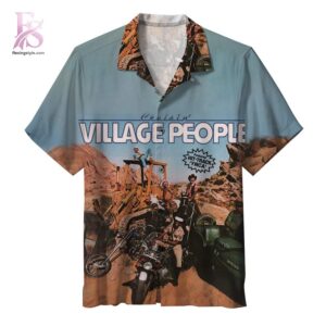 Contemporary fashion apparel in Village People Cruisin Hawaiian Shirt 1 designed for effortless everyday outfits
