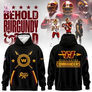 Stylish fashion apparel with modern casual design and comfortable everyday fit Washington Commanders Raise Hail Alternate Hoodie 1