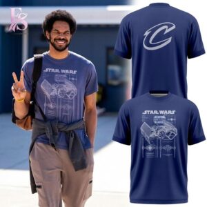High quality fashion apparel suitable for daily wear and casual outfits 2026 Cleveland Cavaliers Star Wars Day May The Fourth Be With You Hoodie 2