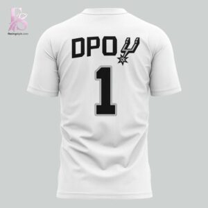 2026 DPOY Victor Wembanyama San Antonio Spurs T Shirt 3 featuring a stylish design made for comfort and everyday wear.