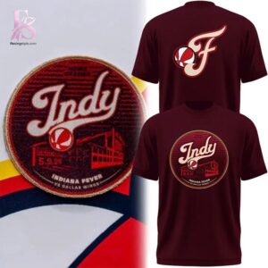 2026 Indiana Fever Home Game Fever Patch T Shirt 1 featuring a stylish design made for comfort and everyday wear.