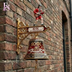 High-quality AC DC Band 53rd Anniversary Wall Bell 1 designed for comfort, style, and daily wear.