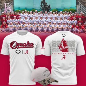 High-quality Alabama Crimson Tide 2026 Baseball College World Series Hoodie 3 designed for comfort, style, and daily wear.