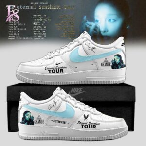 Ariana Grande The Eternal Sunshine Tour Nike Air Force 1 1 fashion product showcasing a stylish modern design with premium quality details and a trendy everyday look.