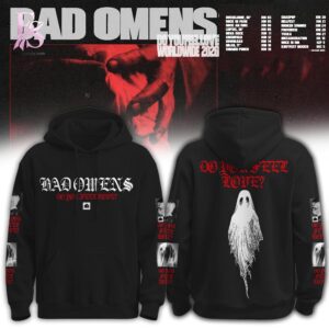 Modern Bad Omens Do You Feel Love Worldwide 2026 Tour Hoodie 1 showcasing a unique look and comfortable feel.