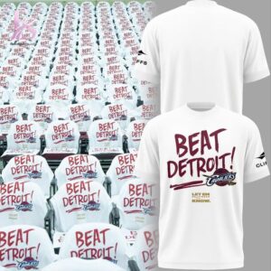 High quality fashion apparel suitable for daily wear and casual outfits Beat Detroit Cleveland Cavaliers Shirt 1