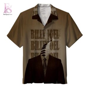 Modern Billy Joel Hawaiian Shirt 1 showcasing a unique look and comfortable feel.