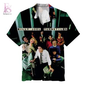 Modern Billy Joel Turnstiles Hawaiian Shirt 1 showcasing a unique look and comfortable feel.