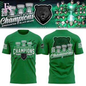 Stylish Binghamton Black Bears Back To Back To Back Champs 2026 Hoodie 3 with a modern look and comfortable everyday appeal.