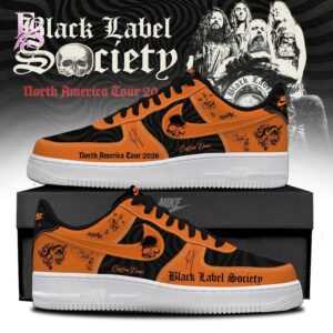 Modern Black Label Society Engines of Demolitions 2026 Air Force Shoes 1 1 showcasing a unique look and comfortable feel.
