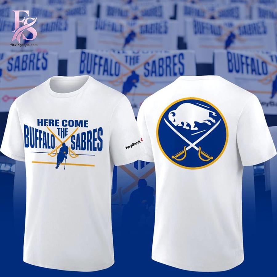 High quality fashion apparel suitable for daily wear and casual outfits Buffalo Sabres 2026 Playoffs Game Shirt 1