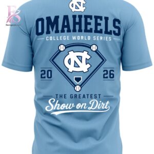 Carolina Baseball 2026 OMAHEELS College World Series T Shirt 3 fashion product showcasing a stylish modern design with premium quality details and a trendy everyday look.