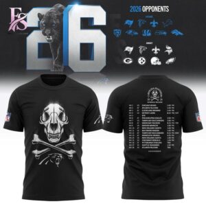 High-quality Carolina Panthers 2026 Schedule New Hoodie 4 designed for comfort, style, and daily wear.
