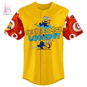 High-quality Chattanooga Lookouts x Minion and Monsters Jersey 2 designed for comfort, style, and daily wear.