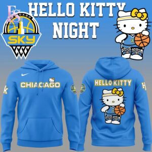 Modern Chicago Sky x Hello Kitty Night 2026 T Shirt 2 showcasing a unique look and comfortable feel.