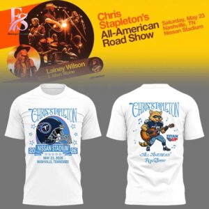 Chris Stapleton All American Road Show Shirt 2 featuring a stylish design made for comfort and everyday wear.
