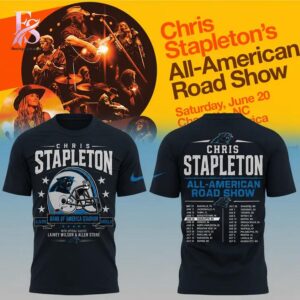 High-quality Chris Stapleton Bank of America Stadium Charlotte 2026 Shirt 2 designed for comfort, style, and daily wear.