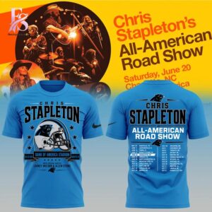 High-quality Chris Stapleton Bank of America Stadium Charlotte 2026 Shirt 3 designed for comfort, style, and daily wear.