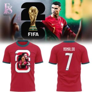 Cristiano Ronaldo Portugal World Cup 2026 T Shirt 1 fashion product showcasing a stylish modern design with premium quality details and a trendy everyday look.